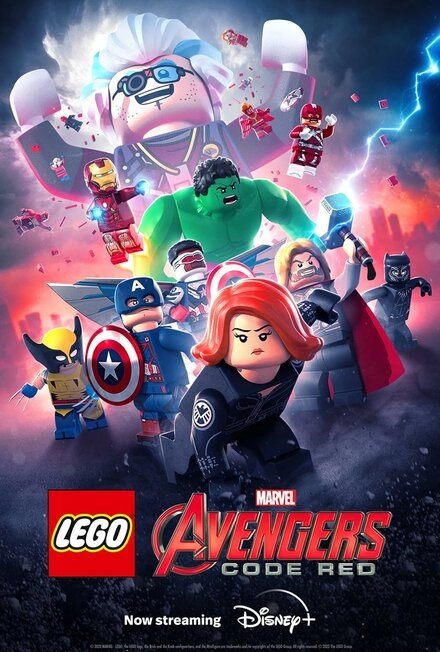 Постер к LEGO-Мстители: Красный Код