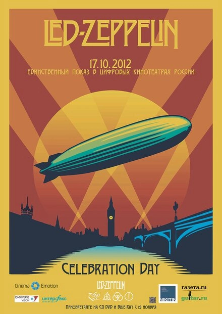 Постер к Led Zeppelin «Celebration Day»