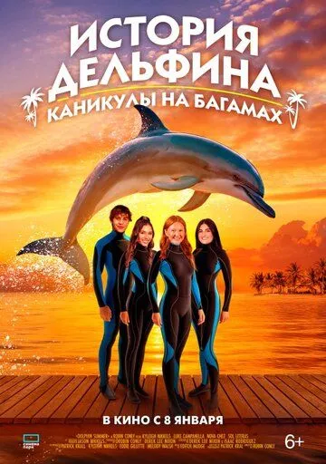 Постер к История дельфина: Каникулы на Багамах